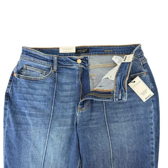 Judy Blue Jeans Size 18 W High Waist Straight 82571 Better Than Revenge - Picture 4 of 13